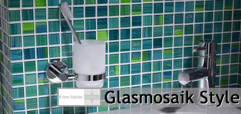 Mosaico de vidrio