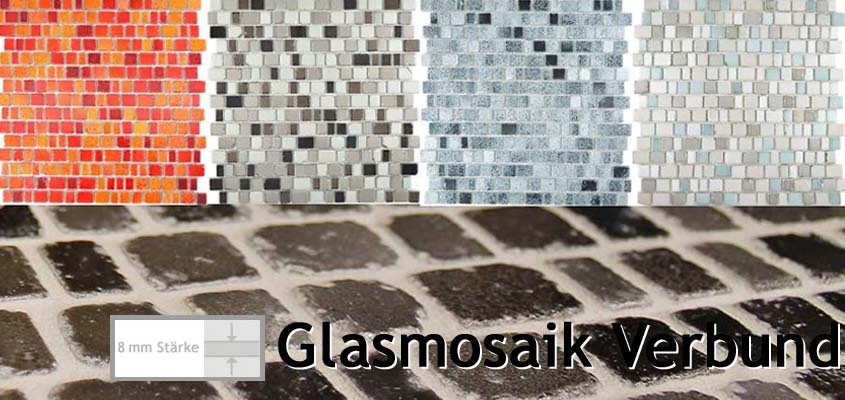 Composite de mosaico de vidrio