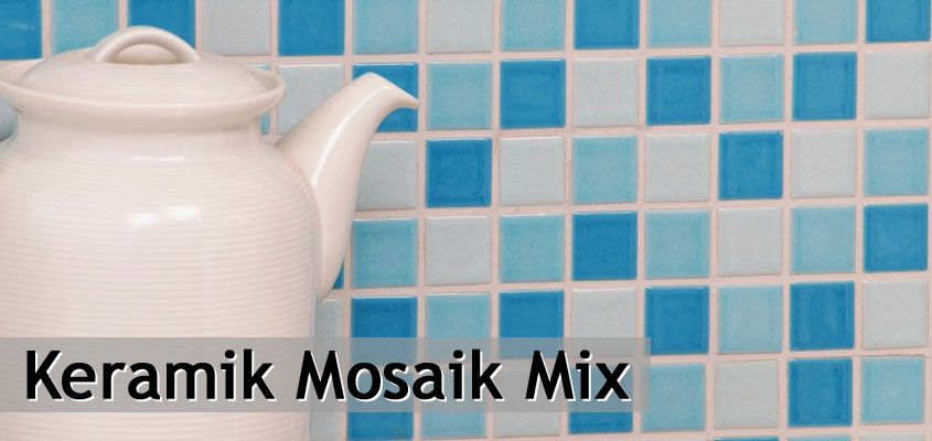 Mezcla de mosaico cerámico