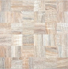 Mosaico azulejos cocina splashback autoadhesivo aluminio gris claro metal aspecto madera claro MOS200-2222_f