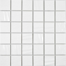 Cerámica mosaico blanco mosaico azulejos 3D óptica pared azulejo espejo cocina cuarto de baño MOS14-0101_f