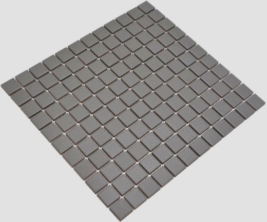 Baldosa mosaico RUGGED SAFE FLOOR Gris pizarra mate MOS18-0222-R10_f