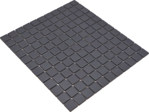 Mosaico azulejo SLIP RESISTENTE DUCHA SUAVE NEGRO MOS18-0311-R10_f