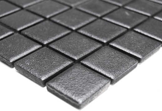 Mosaico azulejo SLIP RESISTENTE DUCHA SUAVE NEGRO MOS18-0311-R10_f