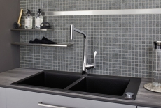 Azulejo de mosaico SLIP-SAVE CUENCA DE LA DUCHA STONE GREY MATT MOS18-0208-R10_f