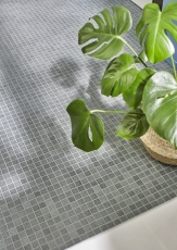 Azulejo de mosaico SLIP-SAVE CUENCA DE LA DUCHA STONE GREY MATT MOS18-0208-R10_f