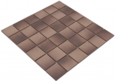 Mosaico de cerámica MARRON BEIGE MIX SMOOTH-SOFT salpicadero de cocina MOS16-1211-R10_f