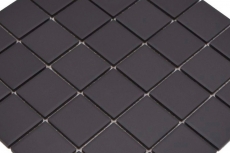 Mosaico de cerámica mate negro umbra sin esmaltar RUTSCHEMMEND MOS14B-0303-R10_f