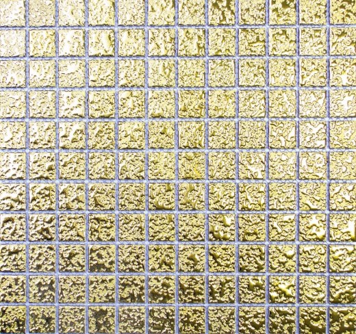 Mosaico de azulejos de cerámica mosaico GOLD textura pared azulejos backsplash cocina MOS18-0707_f