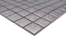 Mosaico mosaico de cerámica PLATA textura pared azulejo backsplash cocina MOS18-0207_f