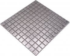 Mosaico mosaico de cerámica PLATA textura pared azulejo backsplash cocina MOS18-0207_f