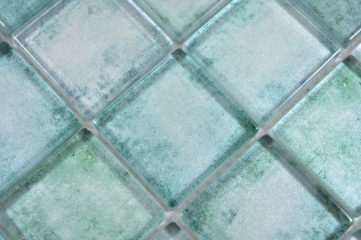 Cuadrado Crystal mix verde mosaico azulejo pared backsplash cocina baño MOS88-0050_f