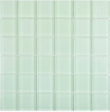 Mosaico de vidrio verde fluorescente mosaico azulejo pared azulejo backsplash cocina baño - MOS88-1005_f
