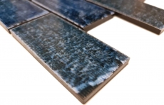 Muestra de mano mosaico azulejo de cerámica mosaico compuesto verde brillante azulejo espejo de pared MOS26-KAS8_m