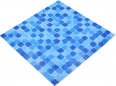 Mosaico de vidrio mosaico azulejos azul piscina mosaico piscina mosaico MOS210-PA339