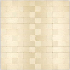 Mosaico mosaico autoadhesivo combi metal oro cocina baño MOS200-4G87