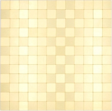 Mosaico azulejo Mosaicos autoadhesivos metal oro cocina pared baño MOS200-4G25