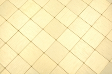 Mosaico azulejo Mosaicos autoadhesivos metal oro cocina pared baño MOS200-4G25