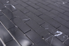 Mosaico mosaico autoadhesivo compuesto piedra natural Nero pared cocina MOS200-4M82