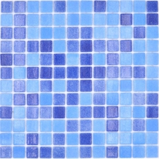 Mosaico piscina mosaico piscina mosaico azul mezcla antideslizante antideslizante MOS220-1158T