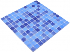 Mosaico piscina mosaico piscina mosaico azul mezcla antideslizante antideslizante MOS220-1158T