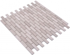 Mosaicos Mosaicos autoadhesivos Composite piedra natural blanco madera gris Cocina MOS200-4M72_f