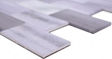 Muestra de mano mosaico azulejo Mosaicos autoadhesivos Vinilo cemento look Mix gris Subway Cocina MOS200-5S59_m