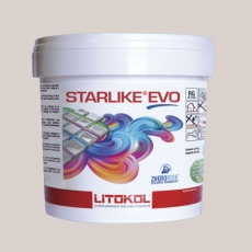 Litokol STARLIKE EVO 500 ROSA CIPRIA rosa Mortero adhesivo de resina epoxi cubo de 2,5 kg