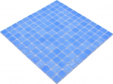 Muestra de mano mosaico azulejo piscina mosaico piscina mosaico ESPAÑA CELESTE baño ducha MOS220-110R_m