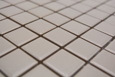 Mosaico de azulejos SLUDGE SILK GREY mate azulejo backsplash cerámica BAÑO MOS18D-2411_f