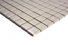 Mosaico de azulejos SLUDGE SILK GREY mate azulejo backsplash cerámica BAÑO MOS18D-2411_f