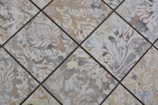Mosaico de cerámica gres porcelánico multicolor mate pared suelo cocina baño ducha MOS16-71CS