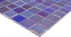Piscina mosaico piscina mosaico de vidrio azul púrpura multicolor iridiscente pared suelo cocina baño ducha MOS220-P55255