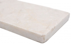 Azulejos de mosaico de piedra natural mármol marfil mate pared suelo cocina baño ducha MOSF-45-M410