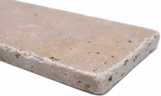 Azulejos de mosaico de piedra natural travertino nogal mate pared suelo cocina baño ducha MOSF-45-M440