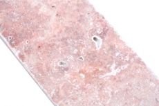 Azulejos de mosaico de piedra natural travertino rojo mate pared suelo cocina baño ducha MOSF-45-M450