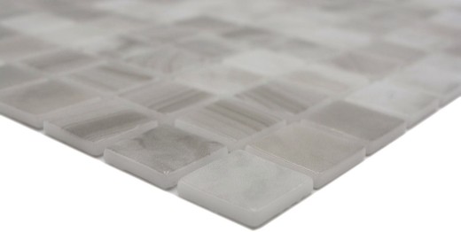 Muestra de mano piscina mosaico piscina mosaico de vidrio beige claro iridiscente pared suelo cocina baño ducha MOS220-P56251_m