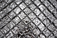 Muestra de mano mosaico de vidrio mosaico azulejo backsplash pared azulejo pared paneles cocina splashback MOS78-8BS4_m