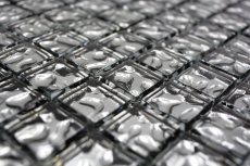 Muestra de mano mosaico de vidrio mosaico azulejo backsplash pared azulejo pared paneles cocina splashback MOS78-8BS4_m
