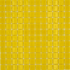 Muestra de mano piscina mosaico piscina mosaico de vidrio mosaico amarillo brillante pared suelo cocina baño ducha MOS220-P25801_m