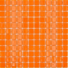 Muestra de mano piscina mosaico piscina mosaico de vidrio mosaico naranja brillante pared suelo cocina baño ducha MOS220-P25820_m