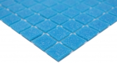 Mosaico de vidrio mosaico azulejo manchas azules ducha BAÑO PARED cocina pared - MOS200-A14-N