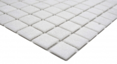 Mosaico de vidrio blanco II mosaico azulejo vidrio clásico mosaico azulejo pared azulejo backsplash cocina baño MOS200-A02
