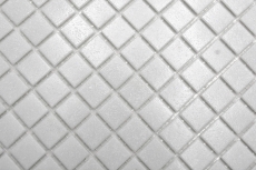 Mosaico de vidrio blanco II mosaico azulejo vidrio clásico mosaico azulejo pared azulejo backsplash cocina baño MOS200-A02