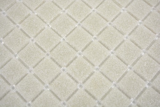 Azulejo de mosaico de vidrio gris claro crema backsplash pared azulejo cocina azulejo baño - MOS200-A05