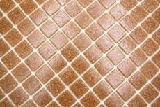 Mosaico de vidrio mosaico azulejo marrón backsplash cocina splashback MOS200-A34