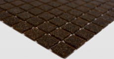 Mosaico de vidrio MMosaico azulejo negro marrón Azulejo backsplash cocina splashback MOS200-A36