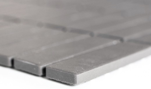 Azulejo de mosaico con dibujos hechos a mano cerámica barro gris marrón sin esmaltar antideslizante plato de ducha baño azulejo cocina cuarto de baño - MOS24-CUST051