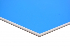 Mosaico de vinilo hexagonal autoadhesivo azul MOS200-S04