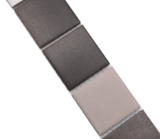 Mosaico cenefa beige marrón cerámica MOS14BOR-1213